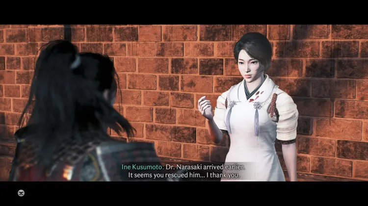 Report to Ine Kusumoto about what happened at the prison