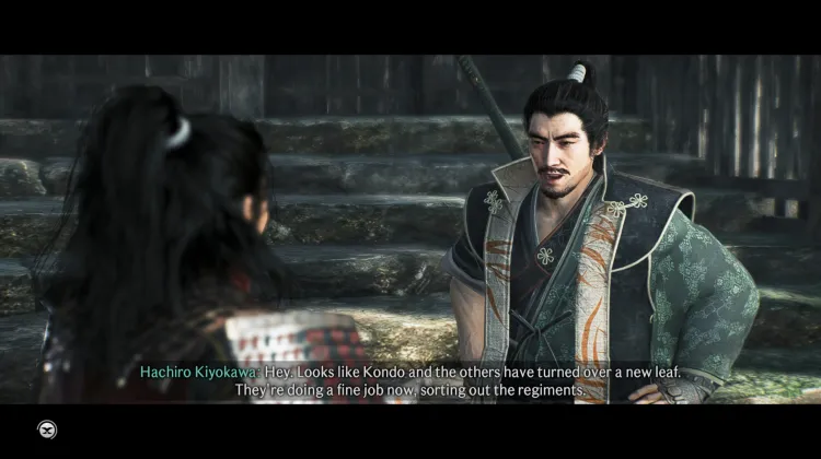 Talk to Kiyokawa, then head to Kyoto