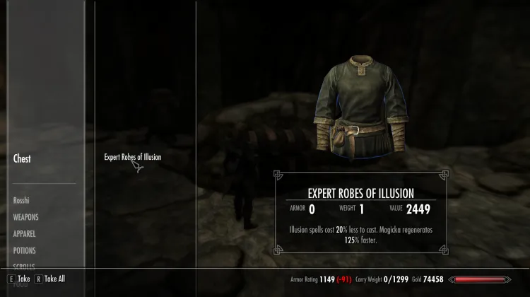 Expert Robes of Illusion