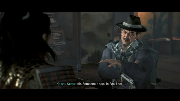 Ask Katsu about the situation in Edo