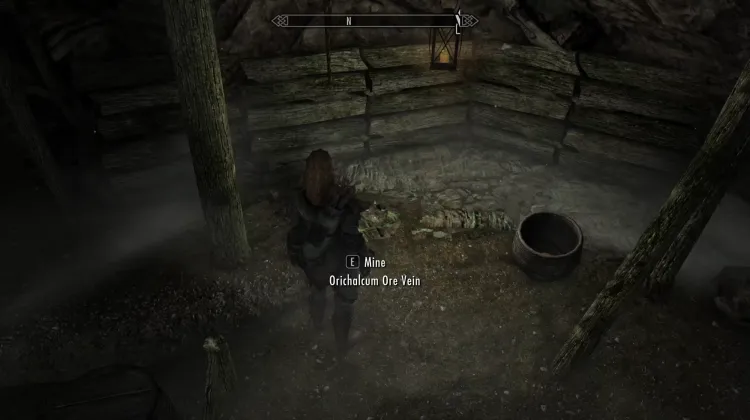 Filon de minerai d'orichalque