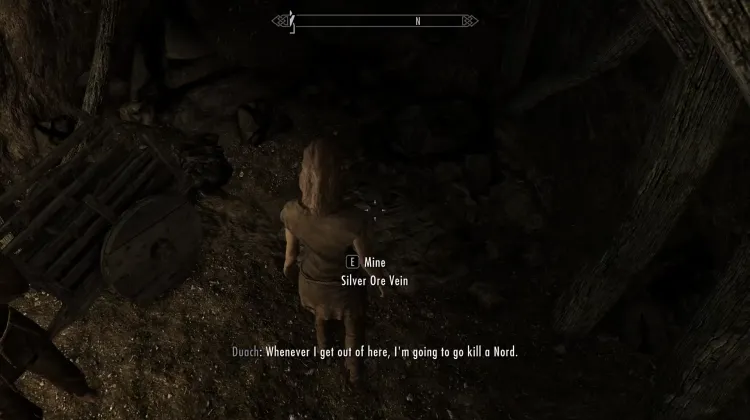 Filon de minerai d'argent