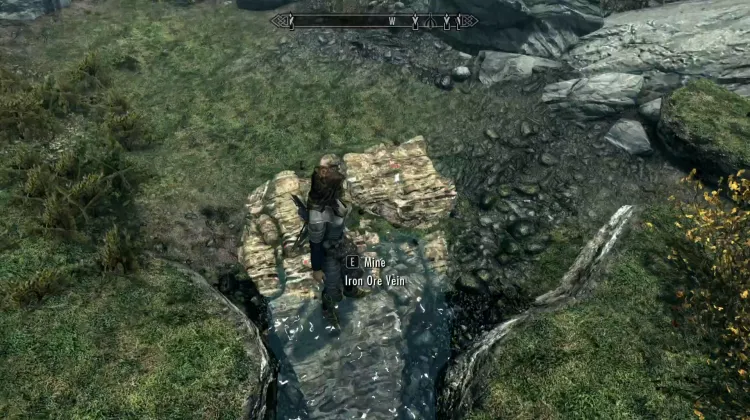 Filon de minerai de fer