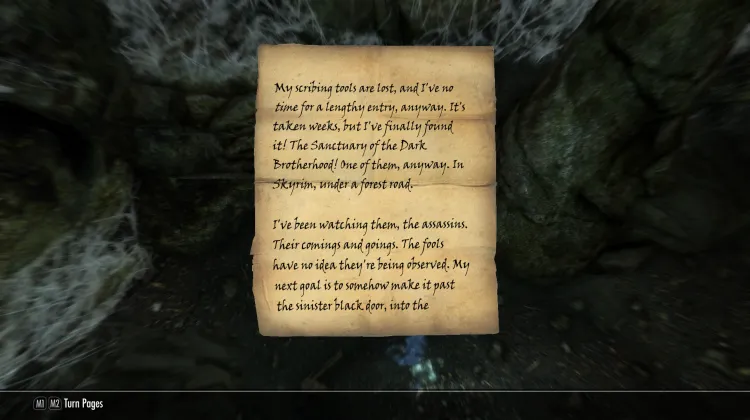 Hastily Scribbled Note