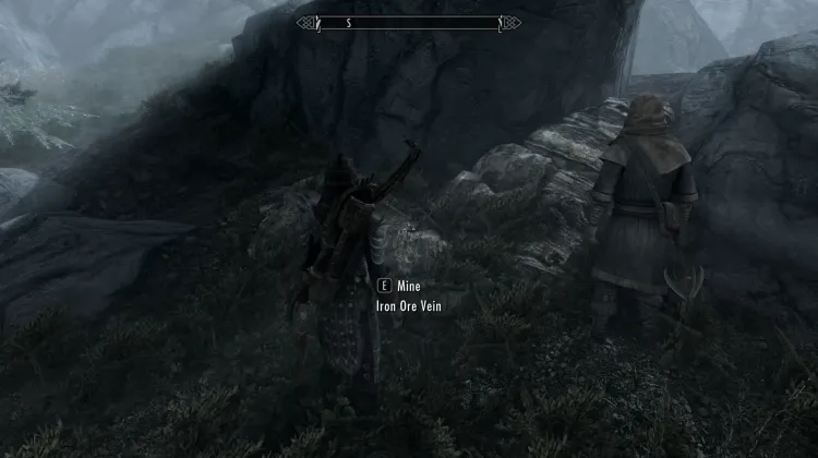 Filon de minerai de fer