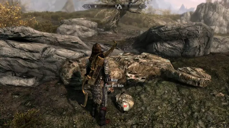 Filon de minerai de fer