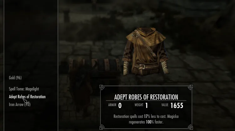 Adept Robes of Restoration
