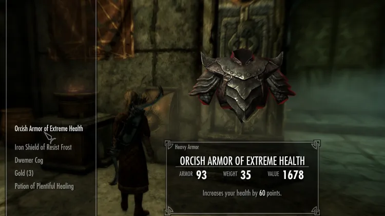Orcish armor of extreme health
