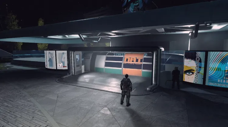 Transit Station - Commercial District