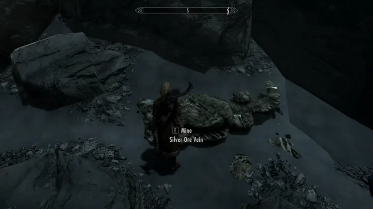 Filon de minerai d'argent