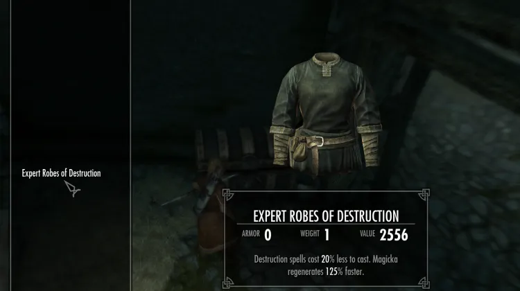 Expert robes of destruction