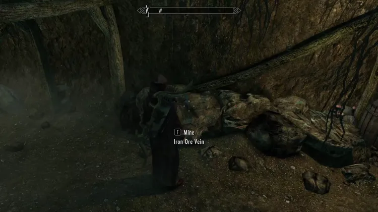 Filon de minerai de fer