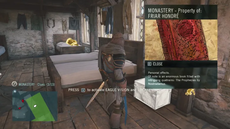 Property of: Friar Honore