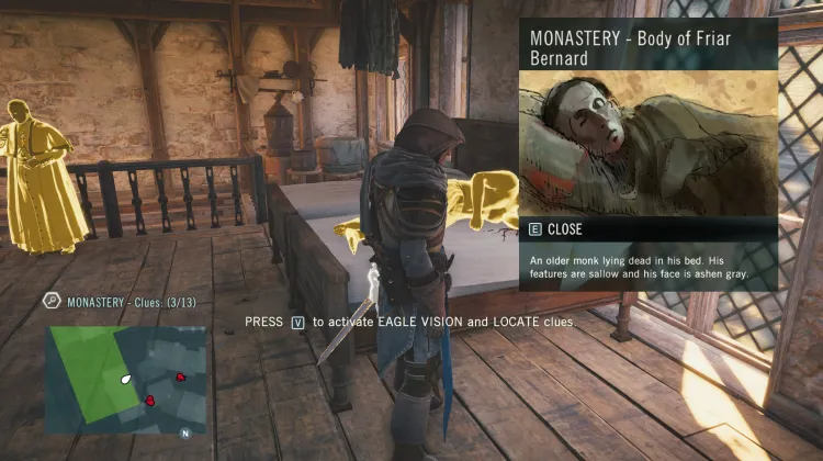 Body of Friar Bernard