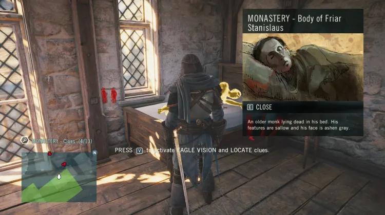 Body of Friar Stanislaus