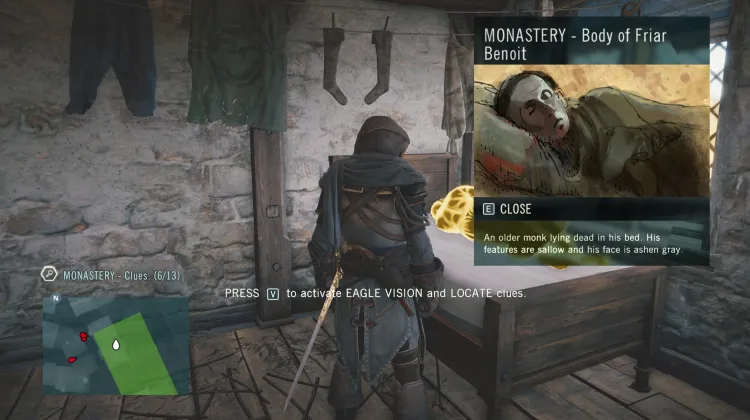 Body of Friar Benoit