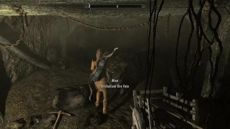 Filon de minerai d'orichalque