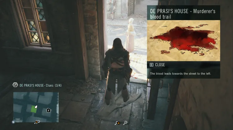 Murderer's blood trail 2