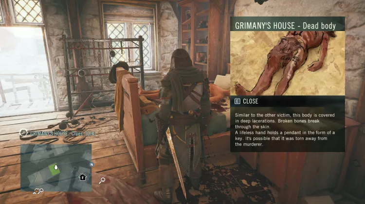 Grimany's House - Dead body