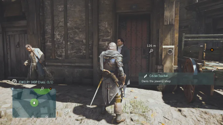 Statement of the jewelry shop owner