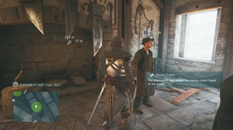 Statement of the blacksmith