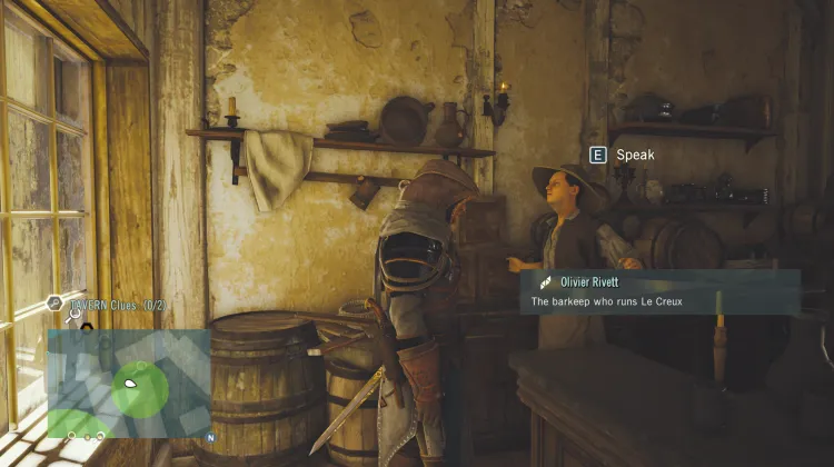 Statement of the barkeep