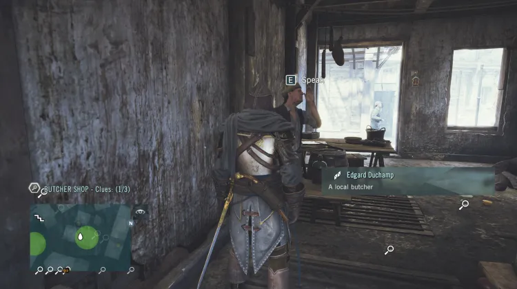 Statement of the butcher