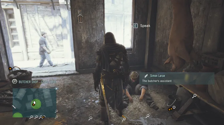 Statement of the butcher's assistant