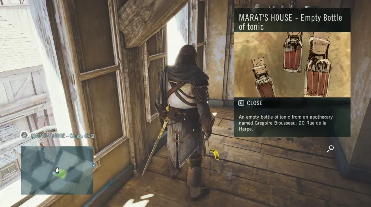 Empty Bottle of tonic