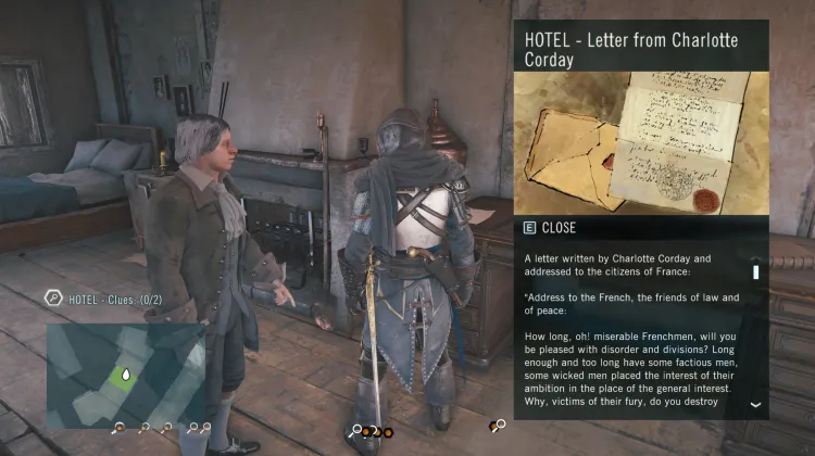 Letter from Charlotte Corday