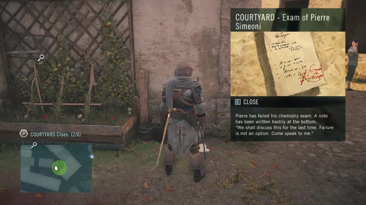 Exam of Pierre Simeoni