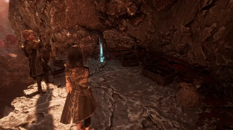 Brennende Markierung