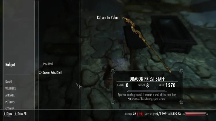 Tongkat Pendeta Naga