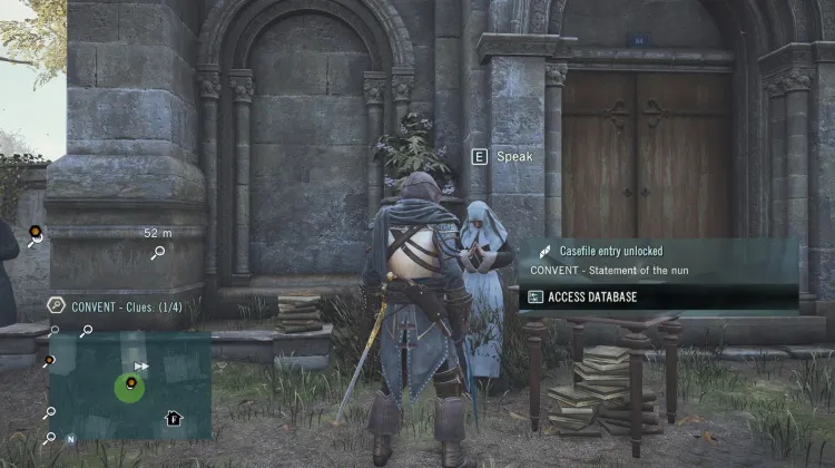 Statement of the nun