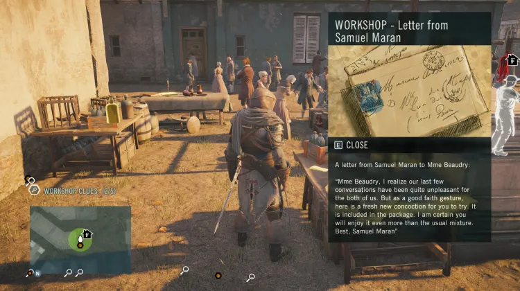 Letter from Samuel Maran