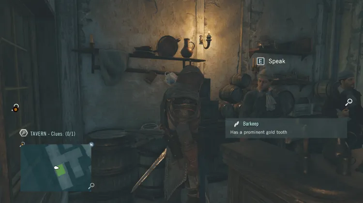 Statement of barkeep