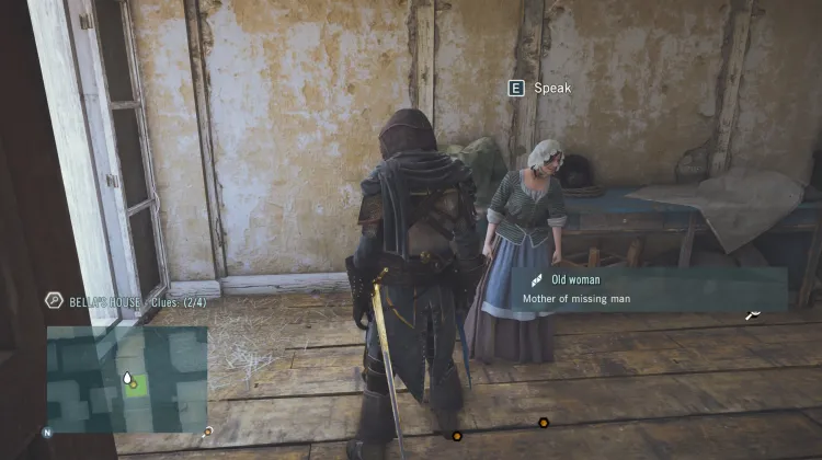 Statemen of old woman