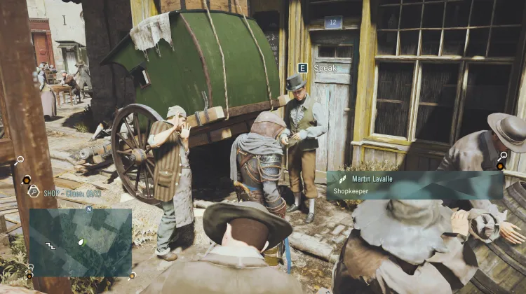 Statement of the shopkeeper