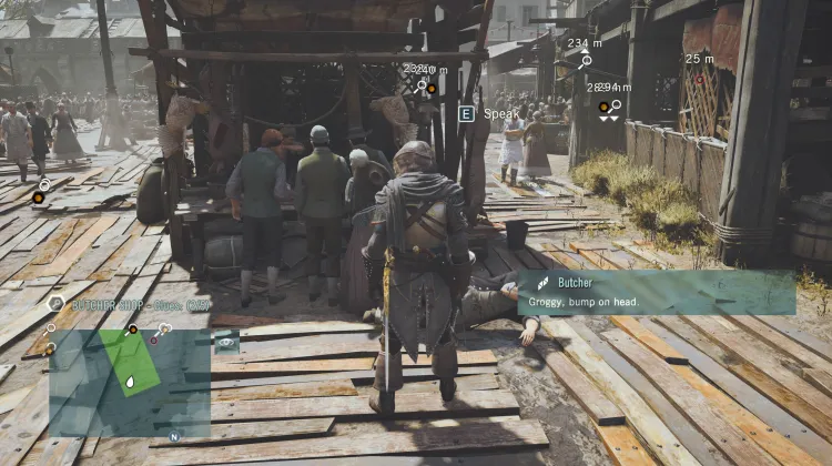 Statement of the butcher