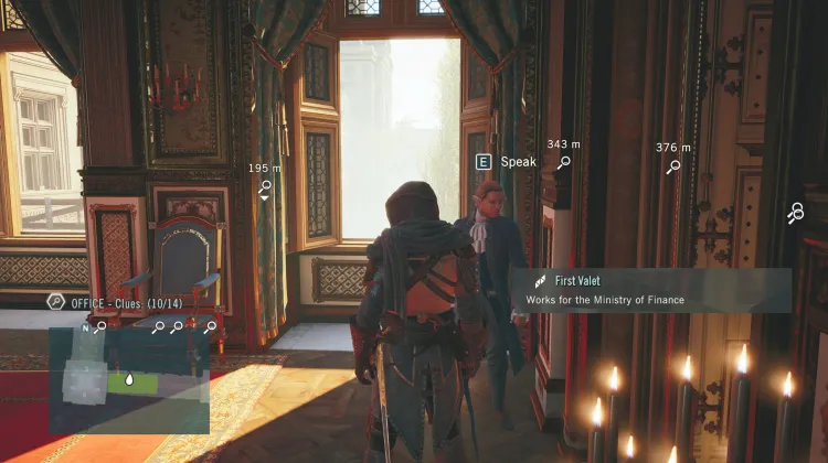 Statement of First Valet