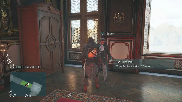 Statement of Third Valet