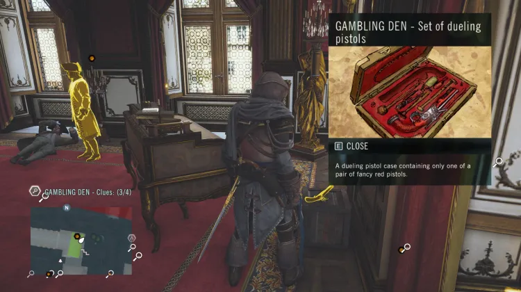 Set of dueling pistols