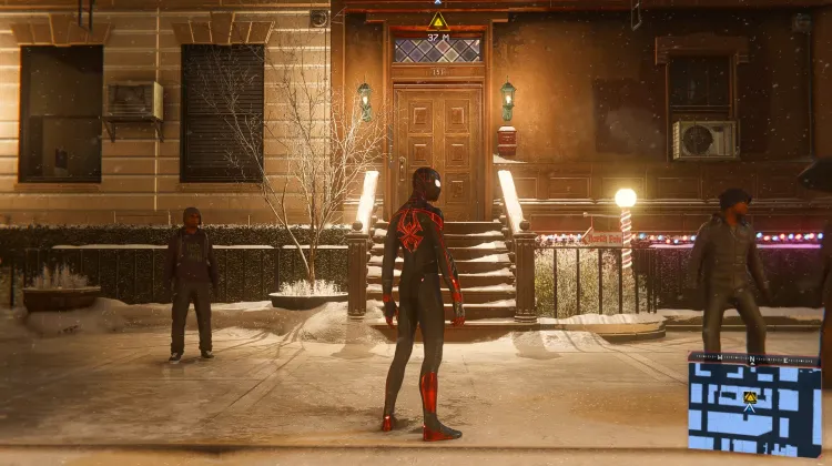 माइल्स मोरालेस का नया अपार्टमेंट