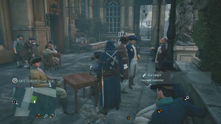 Statement of cafe customer