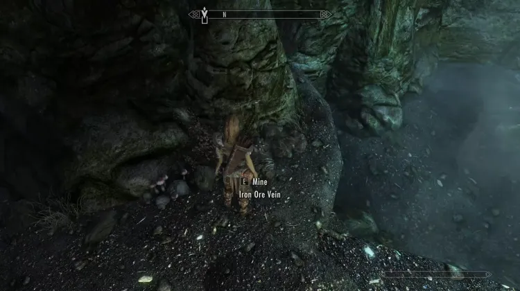 Filon de minerai de fer