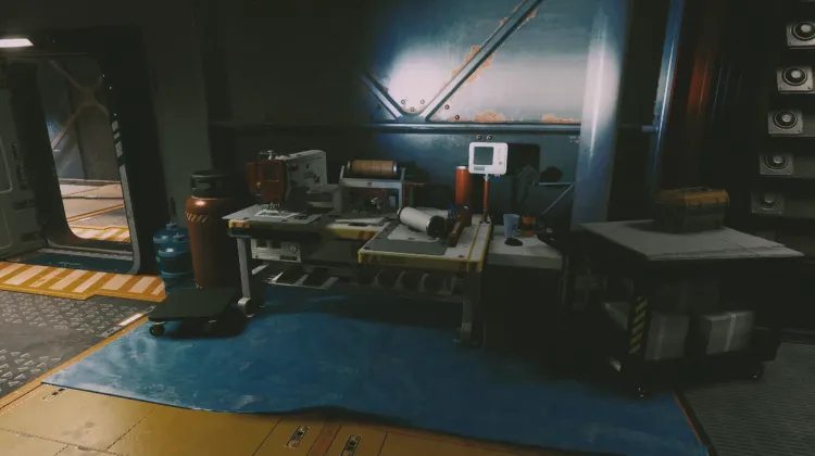 Worktable - Spacesuit Station