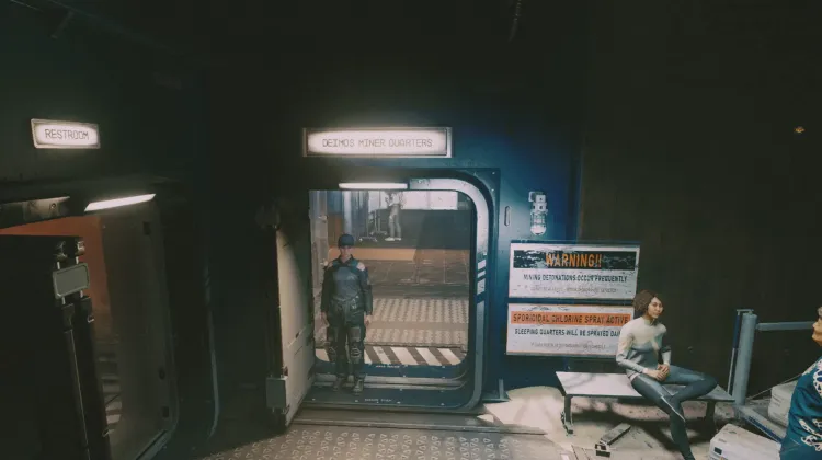 Deimos Miner Quarters - Entrance