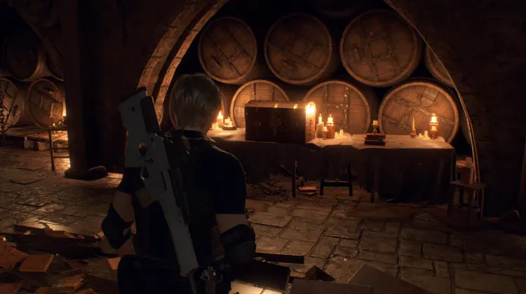 Cermin dengan Mutiara & Rubi