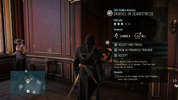 Damsel in Seamstress