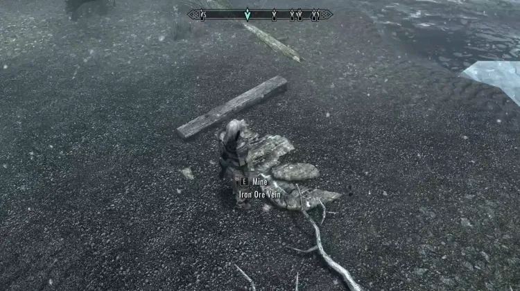 Filon de minerai de fer